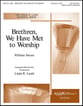 Brethren, We Have Met to Worship Handbell sheet music cover